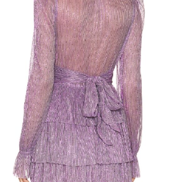 Sabina Musayev Felicie Mini Dress in Multi Grey (XS) - Picture 2 of 5